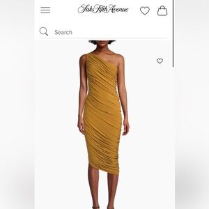 Diana One-Shoulder Short Asymmetric Dress